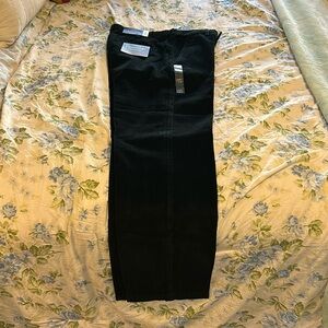 Croft & Barrow Corduroy Flat Front Pants